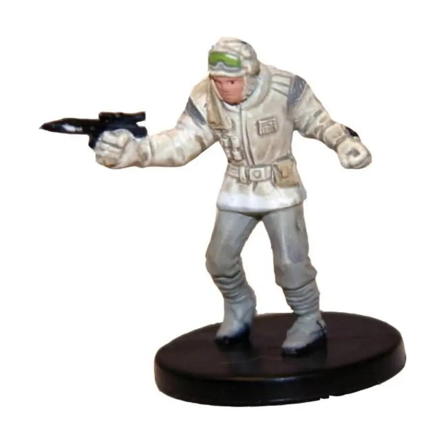 

Солдат Хота № 4, Star Wars - Collectible Miniatures Game - Set - Battle of Hoth Singles