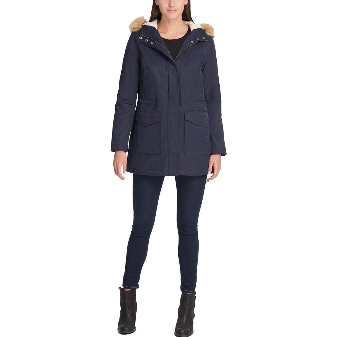 

Парка Levi's Women's Performance Midlength, темно-синий