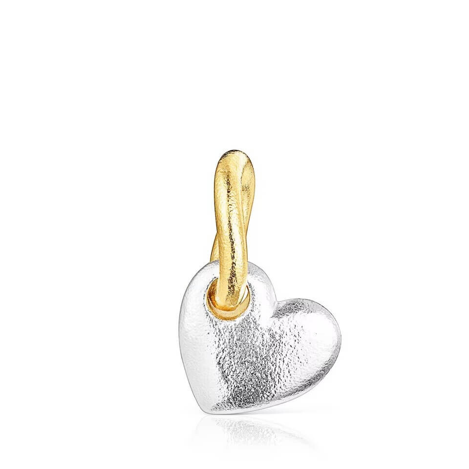 

Подвеска Tous Luah Two-tone Heart, серебро/позолоченное серебро