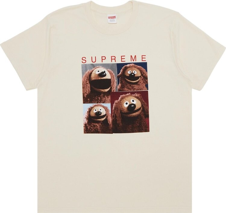 

Футболка Supreme Rowlf 'Natural', кремовый