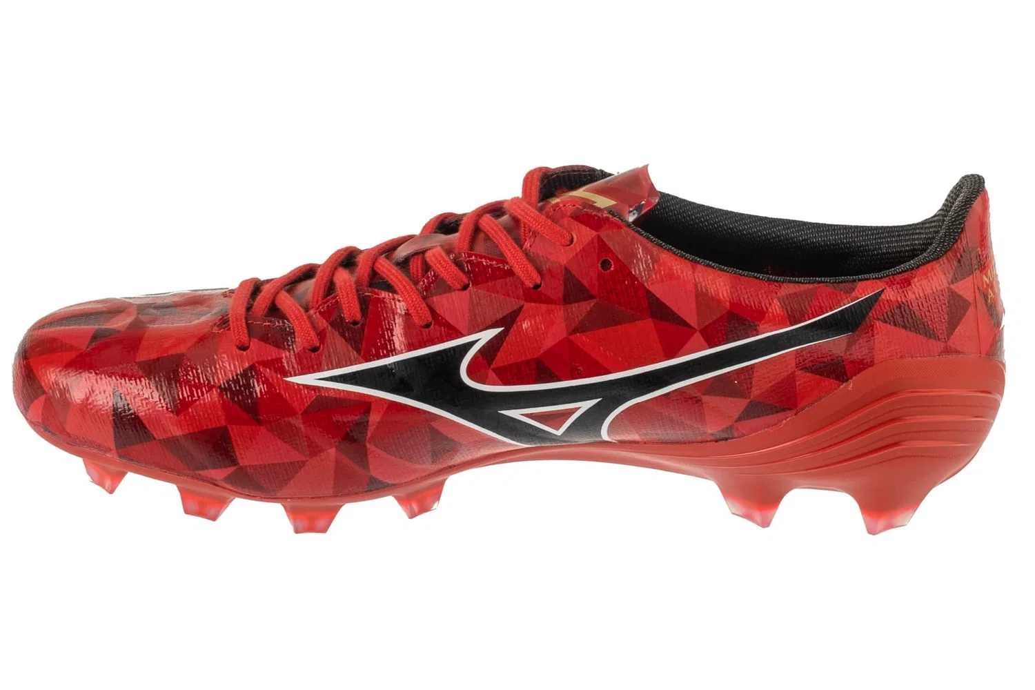 Футбольные бутсы, искусственная кожа, Mizuno, красные — фото 2
