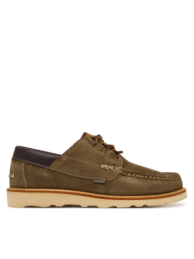 Barbour Низкие зеленые туфли Murtun MFO0833OL72