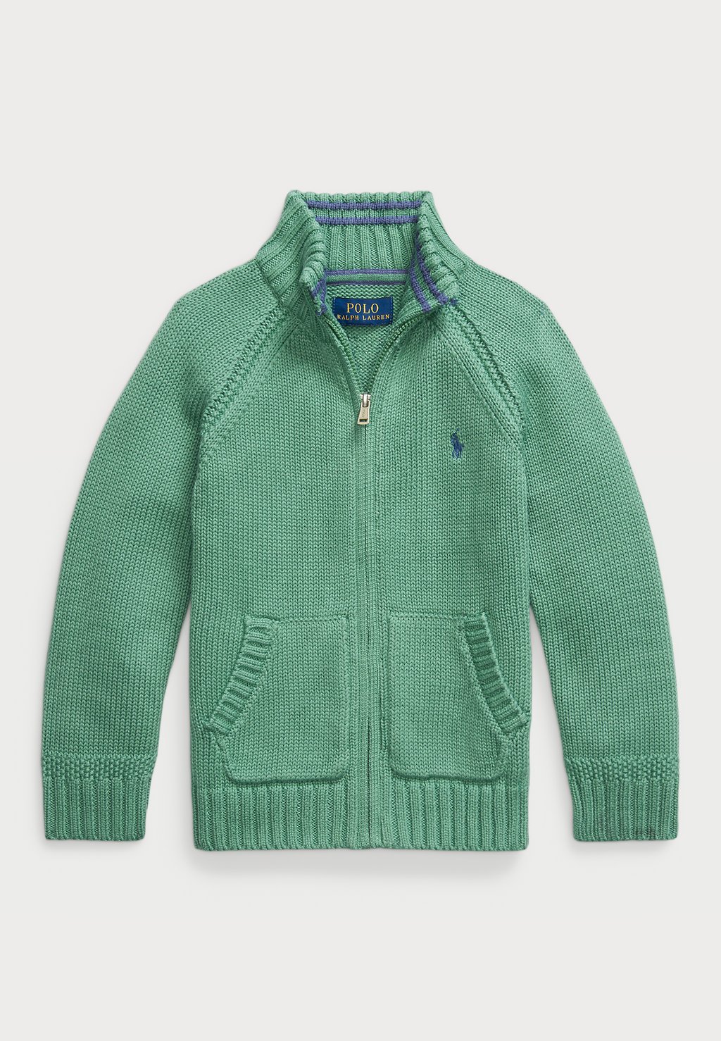 

Кардиган COTTON FULL-ZIP JUMPER Polo Ralph Lauren, зеленый