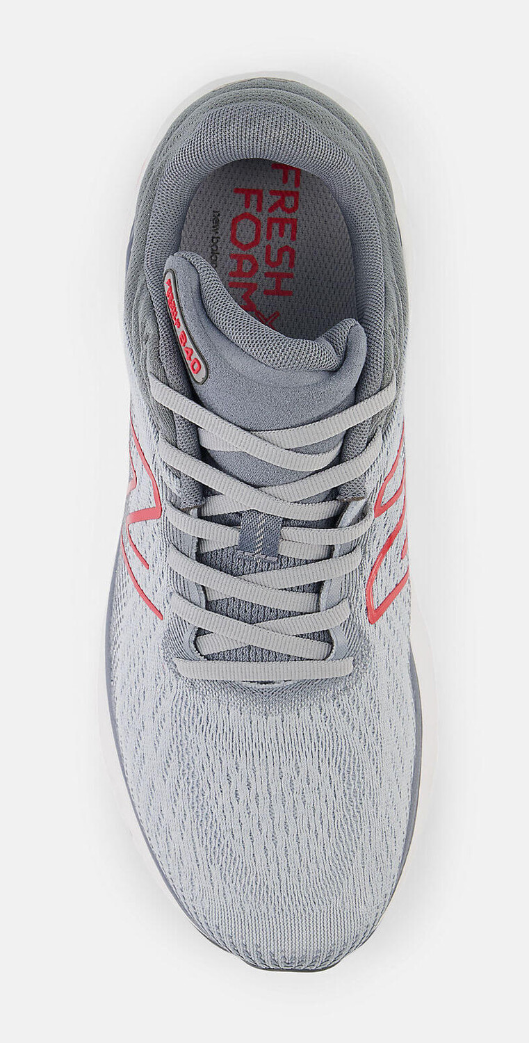 Кроссовки для бега New Balance Fresh Foam X 840 V1, серый/красный/белый — фото 4