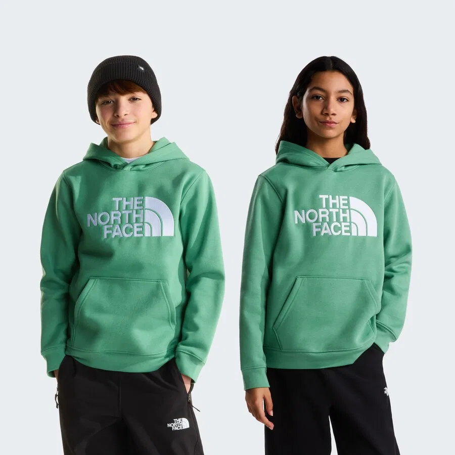 Спортивная толстовка The North Face цвета лайма — фото 2