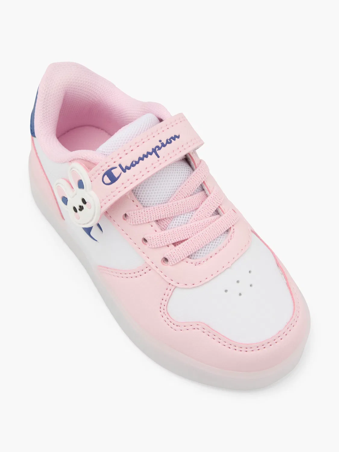 Детские кроссовки со светодиодами Champion GLW G TD, цвет Rose Gold — фото 2