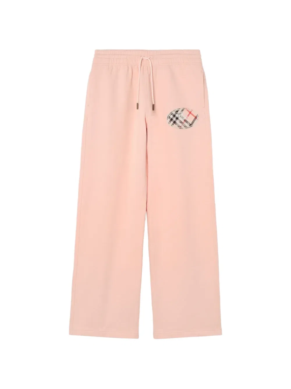 Спортивные брюки с принтом Check Knight Burberry, розовый