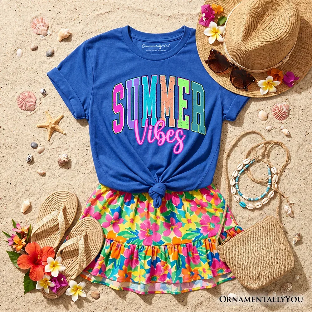 Детская футболка с принтом Vintage Beach OrnamentallyYou, Royal