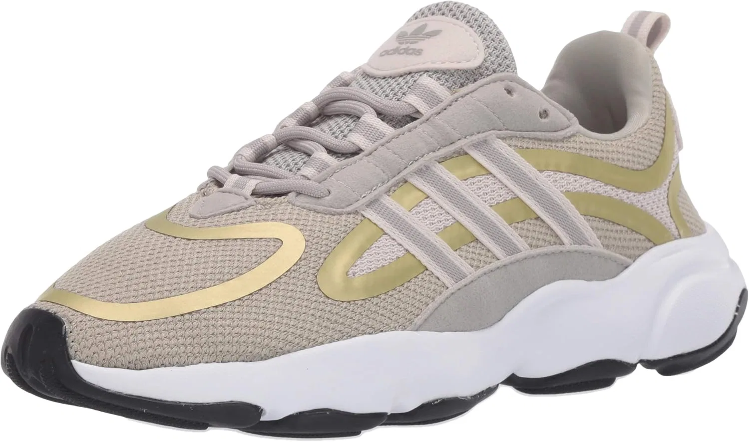 Детские кроссовки Haiwee C adidas Originals, Sesame/Clear Brown/Gold Met