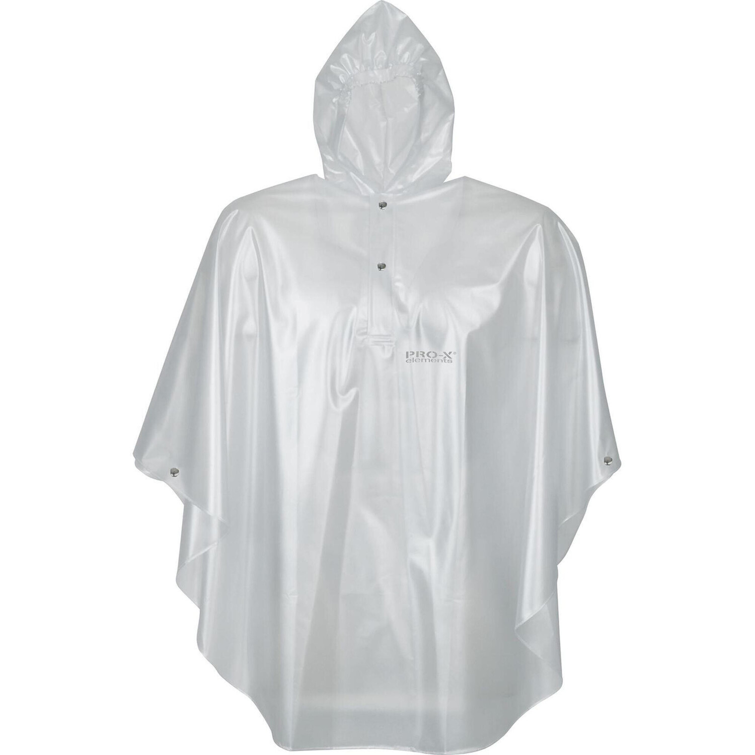 

Дождевик-пончо PRO-X Elements RAINY TRANSPARENT, белый