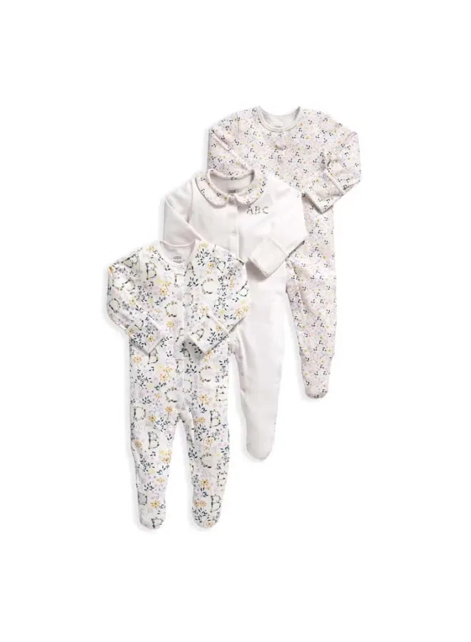 Пижама детская на кнопках с рукавичками комплект 3 шт Loquat, 85