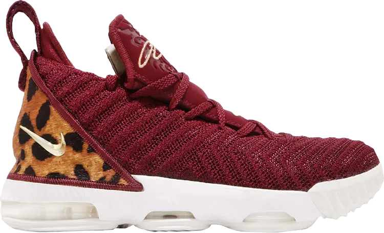

Кроссовки Nike LeBron 16 GS 'King', красный