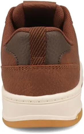 Детские кроссовки для мальчиков с лазерным принтом Overtime Laser DOCKERS, British Tan/Brown — фото 3