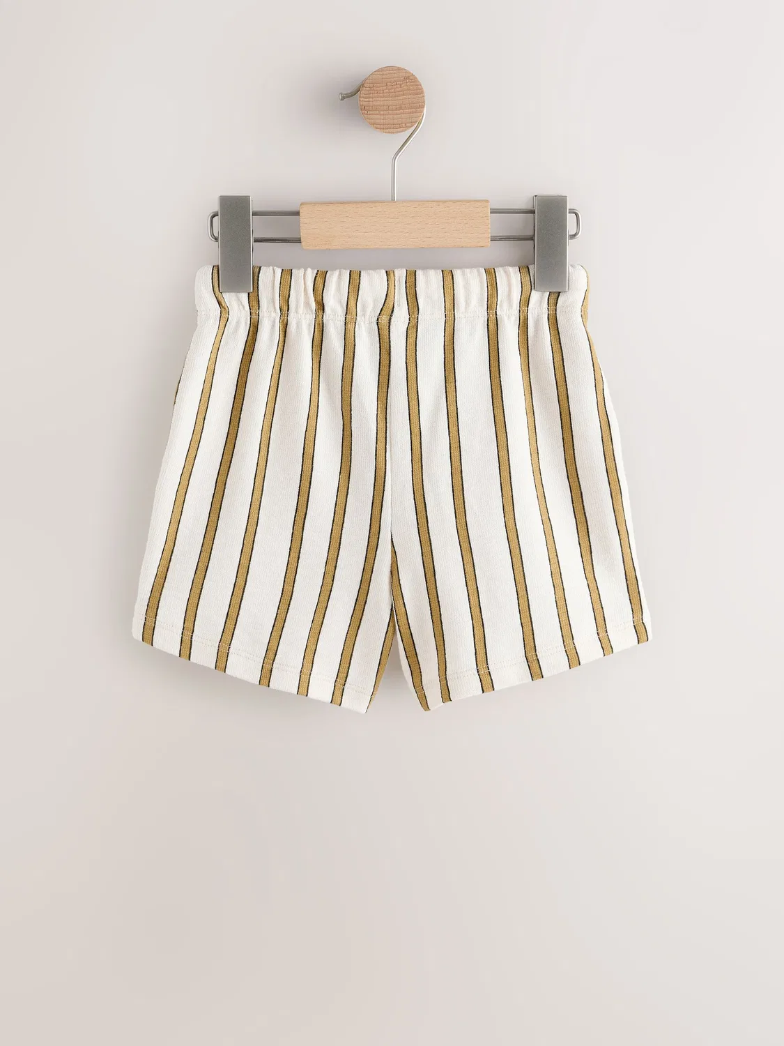 Шорты фактурные, модель Yellow Textured Shorts Next, желтый — фото 2