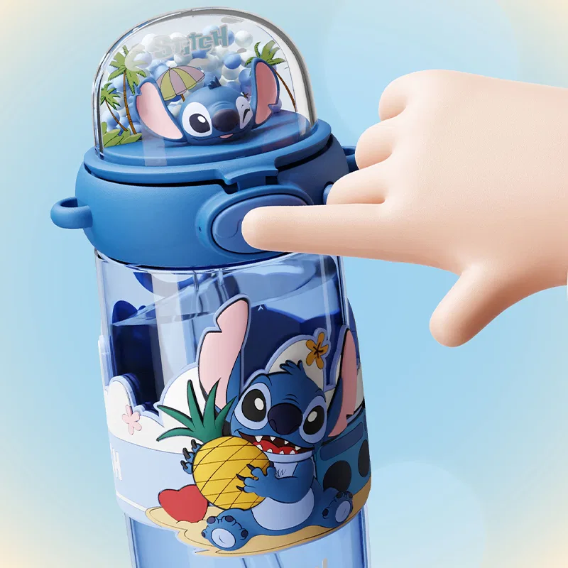 Детская кружка с крышкой 650 мл Disney Sparkle Space Cup, Disney, Lotso — фото 4