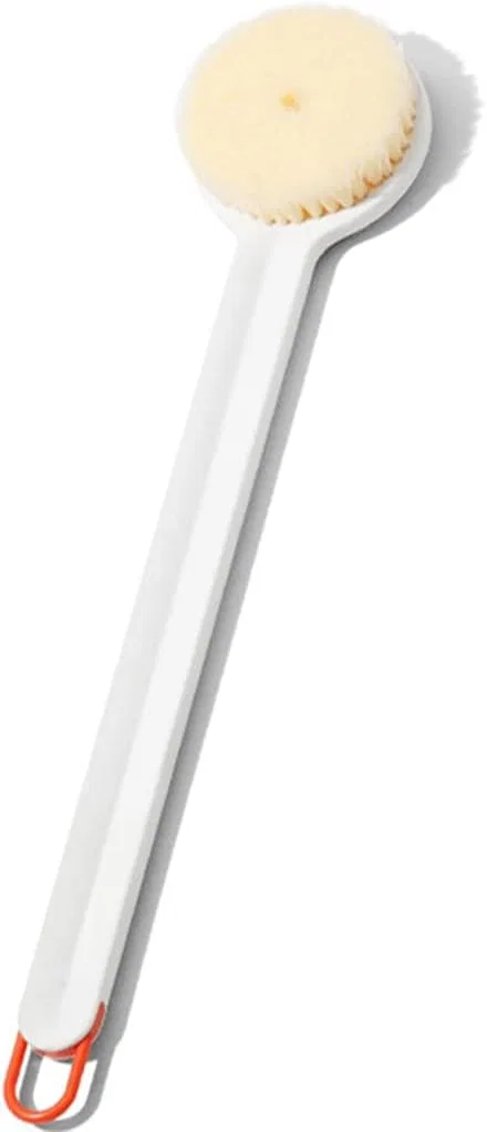 Щетка для тела MXXHFC, белая, 15x3.1 дюйма