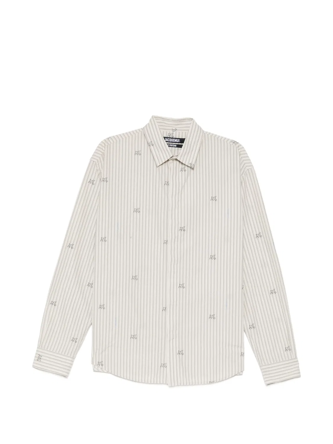 Рубашка The Simon Jacquemus, нейтральные цвета