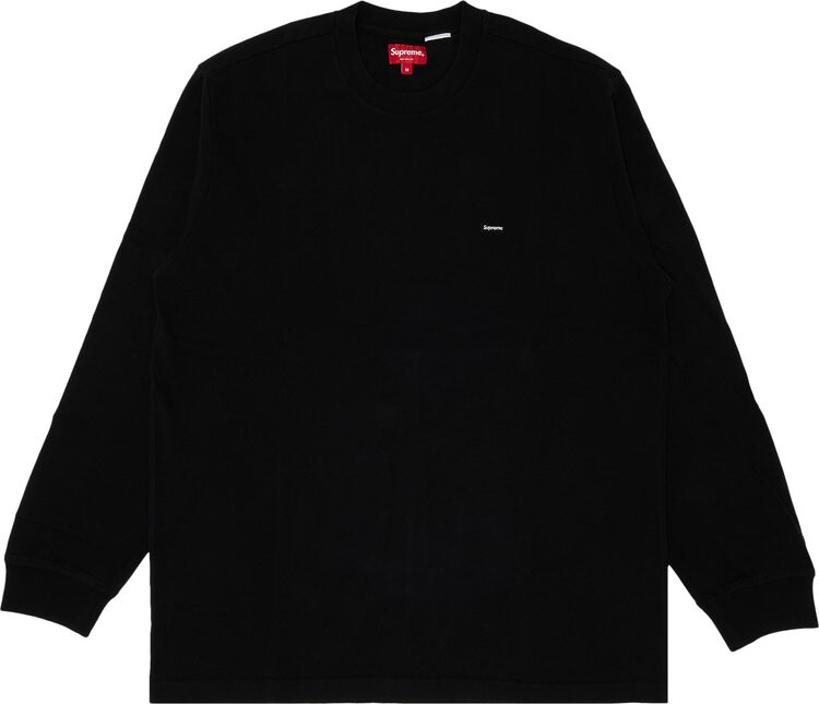 

Лонгслив Supreme Small Box Long-Sleeve Tee 'Black', черный