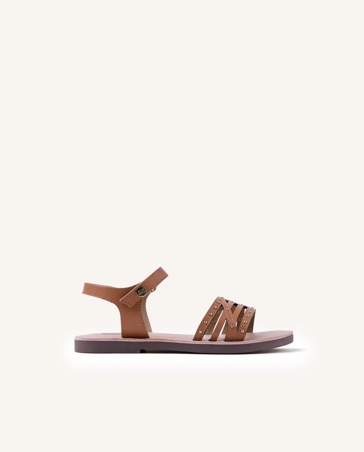 Детские сандалии для девочек кожаные Gioseppo, Camel