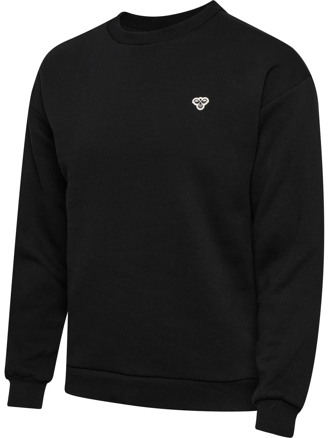 Детский свитшот свободного кроя Hmlloose Crewneck Bee Hummel, Schwarz — фото 2