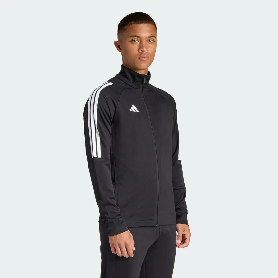 Спортивный свитшот с длинным рукавом M Sereno Tj adidas, Черно-белый