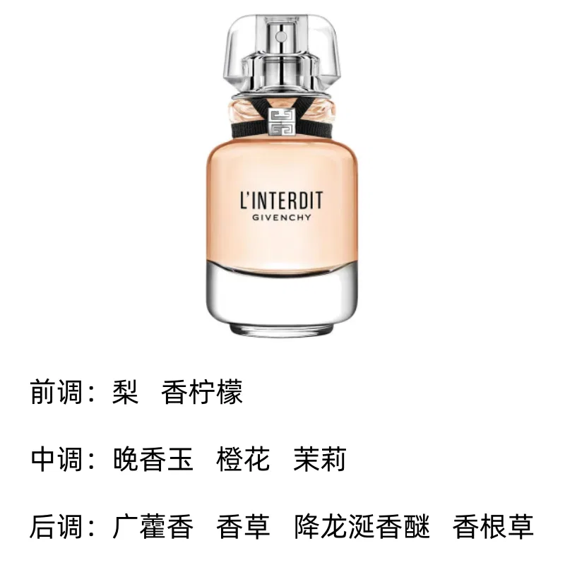 Женский набор парфюмерной воды Fearless Mind Eau De Parfum Gift Box Set, Oriental Potpourri Scent Eau De Parfum EDP Neroli Tuberose Vetiver, Givenchy, 80мл + 12.5мл — фото 3