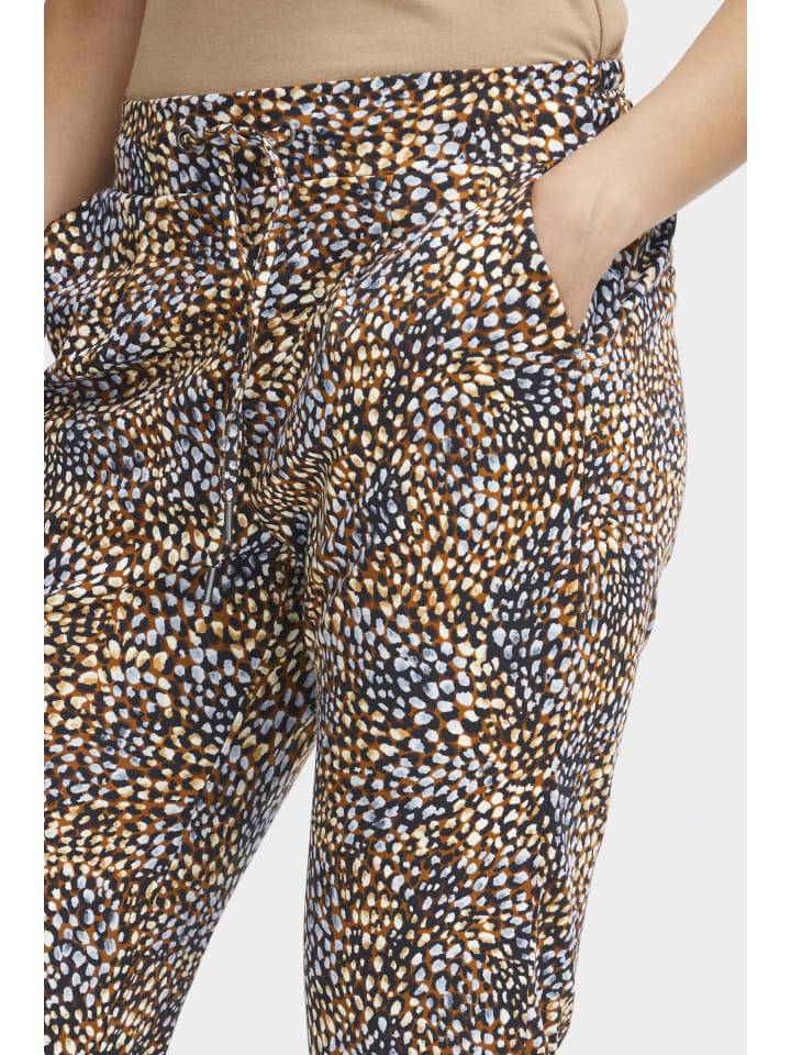 

B. young Брюки BYRIZETTA AOP PANT 3 - стандартный крой, модель Monk's Robe Mix