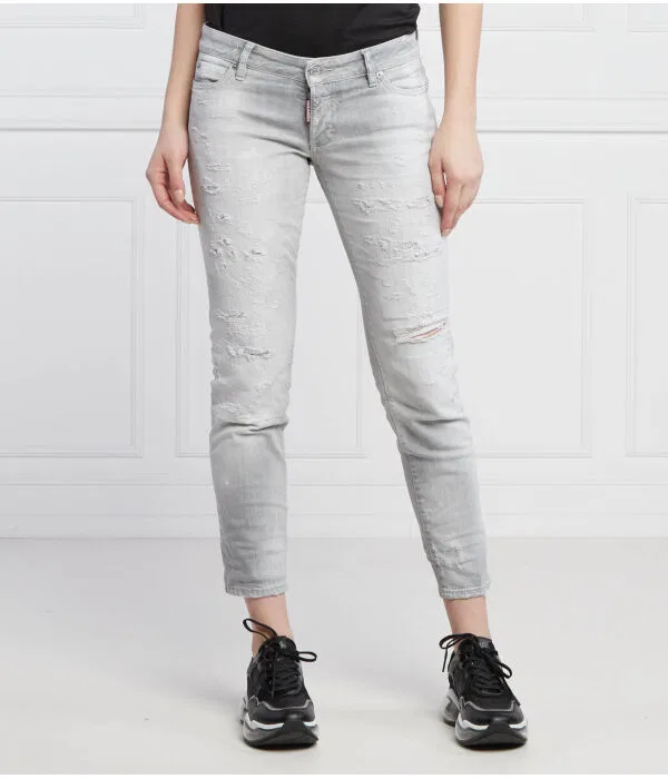 Женские джинсы зауженные Jennifer Dsquared2, серый