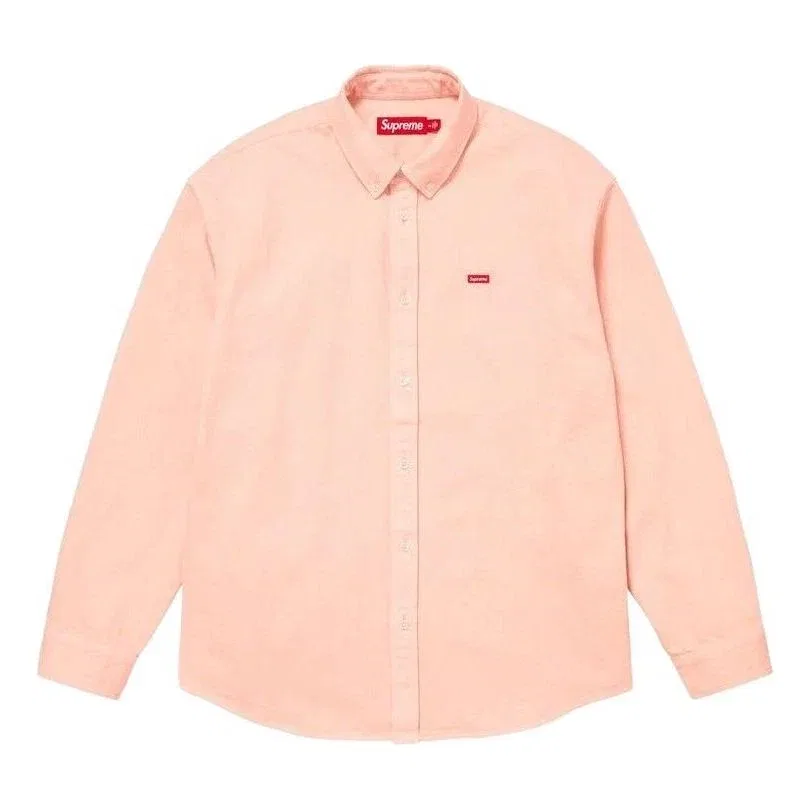 Мужская рубашка из денима Small Box Denim Shirt Supreme, розовый