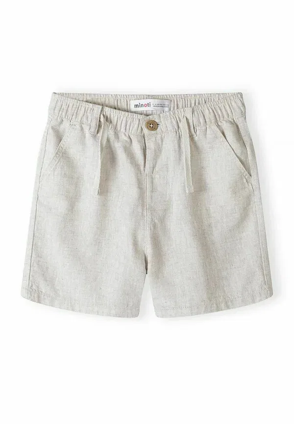 Комплект из футболки поло и шорт с эластичным поясом, Minoti, Light Blue Beige, светло-голубой/бежевый — фото 4