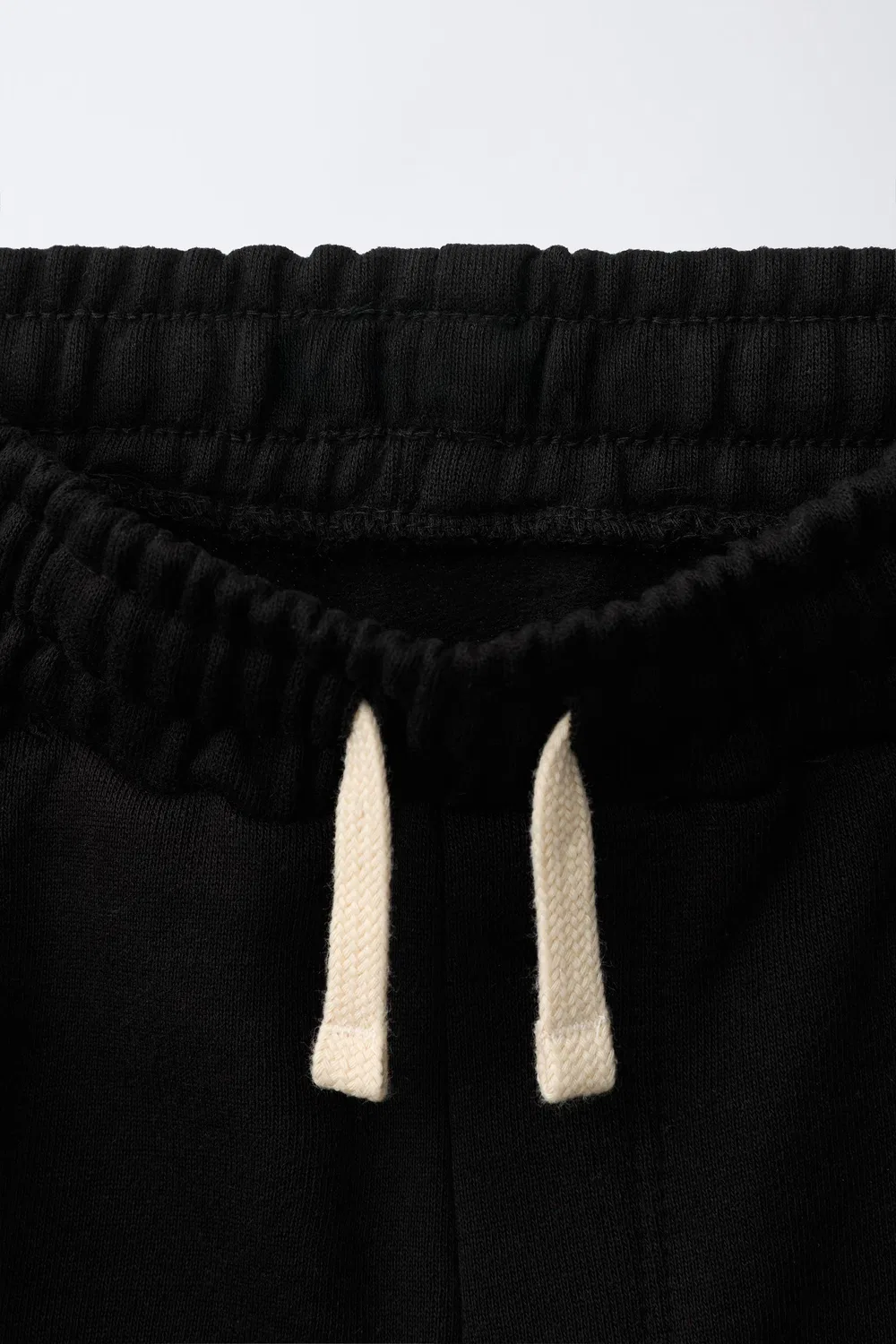 Плюшевые брюки "Бочка" ZARA, Black — фото 3