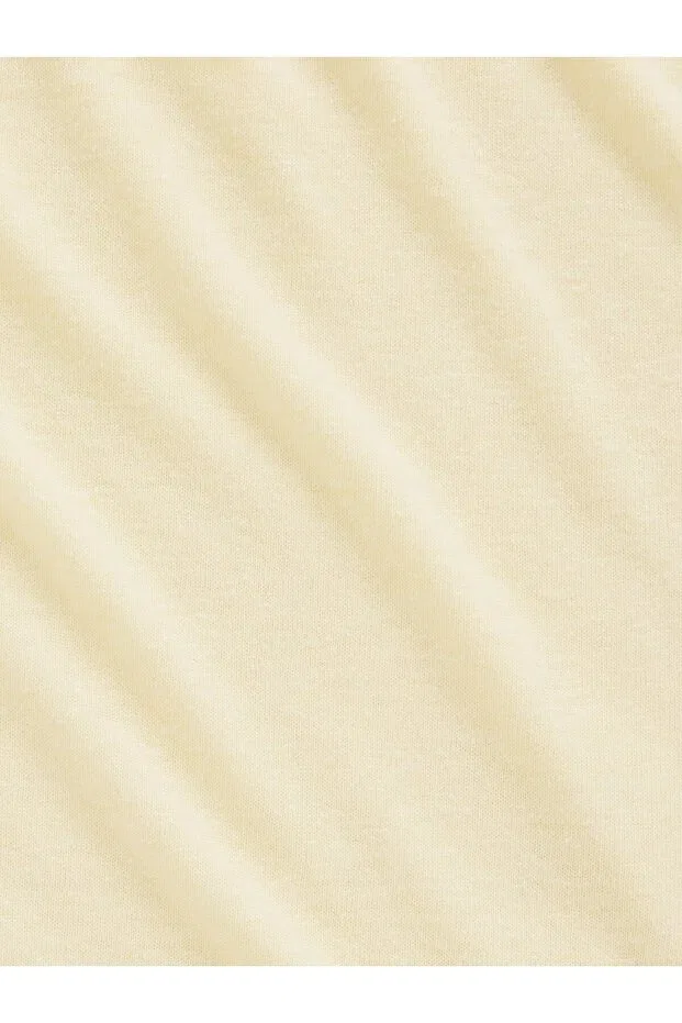 Женская футболка льняная Relaxed T-Shirt Gap, Yellow-004 — фото 3