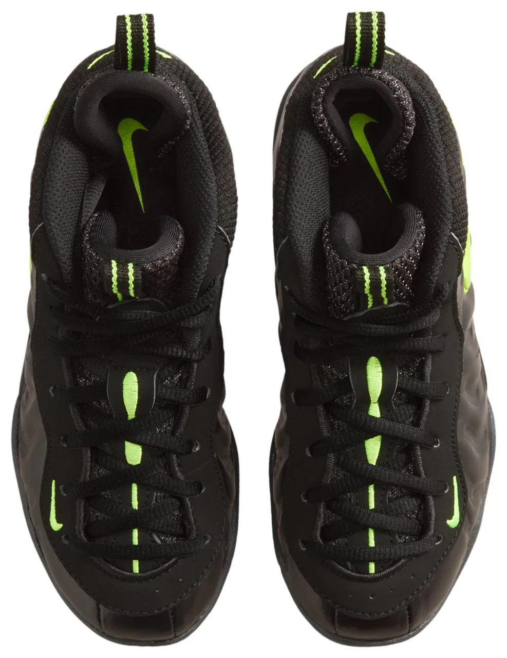 Кроссовки для мальчиков Little Posite Pro Nike, цвет Voltage Yellow/Black — фото 4