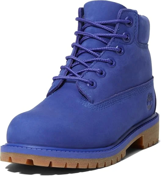 Водонепроницаемые ботинки Timberland Premium 6 дюймов для детей и унисекс, ярко-синий