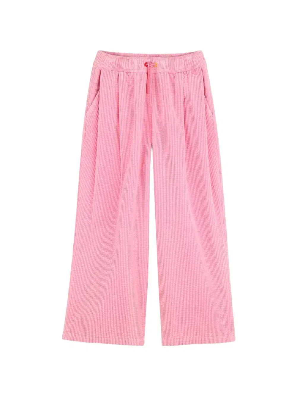 Вельветовые брюки Kenzo Kids, розовый