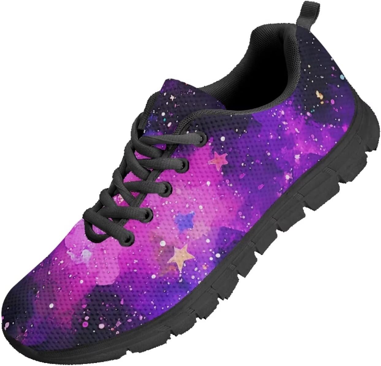 

Мужские кроссовки Funnydude Funny с принтом для тенниса, повседневная обувь для прогулок, легкие дышащие кеды, Galaxy