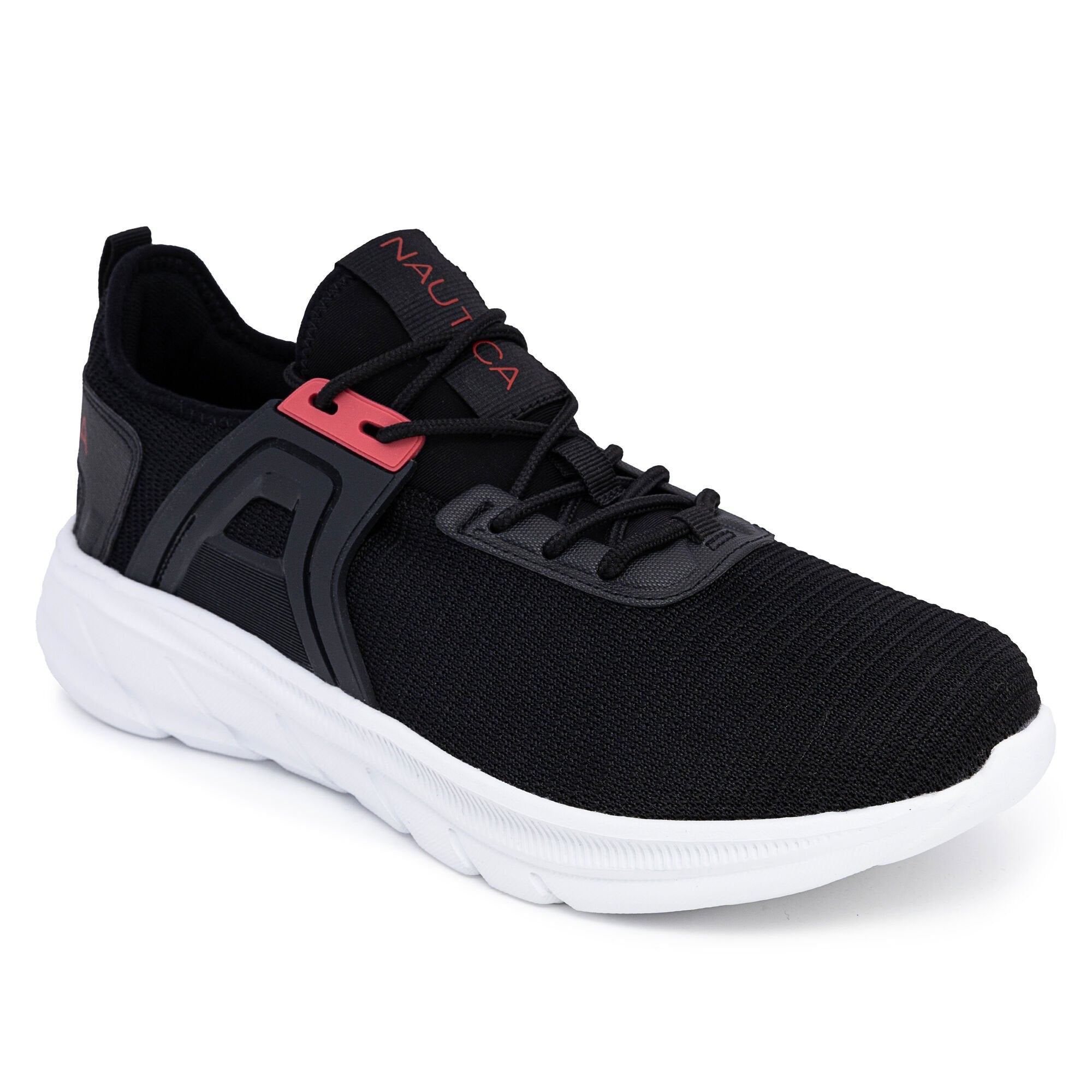 

Мужские кроссовки Nautica на шнуровке, цвет black iron wash