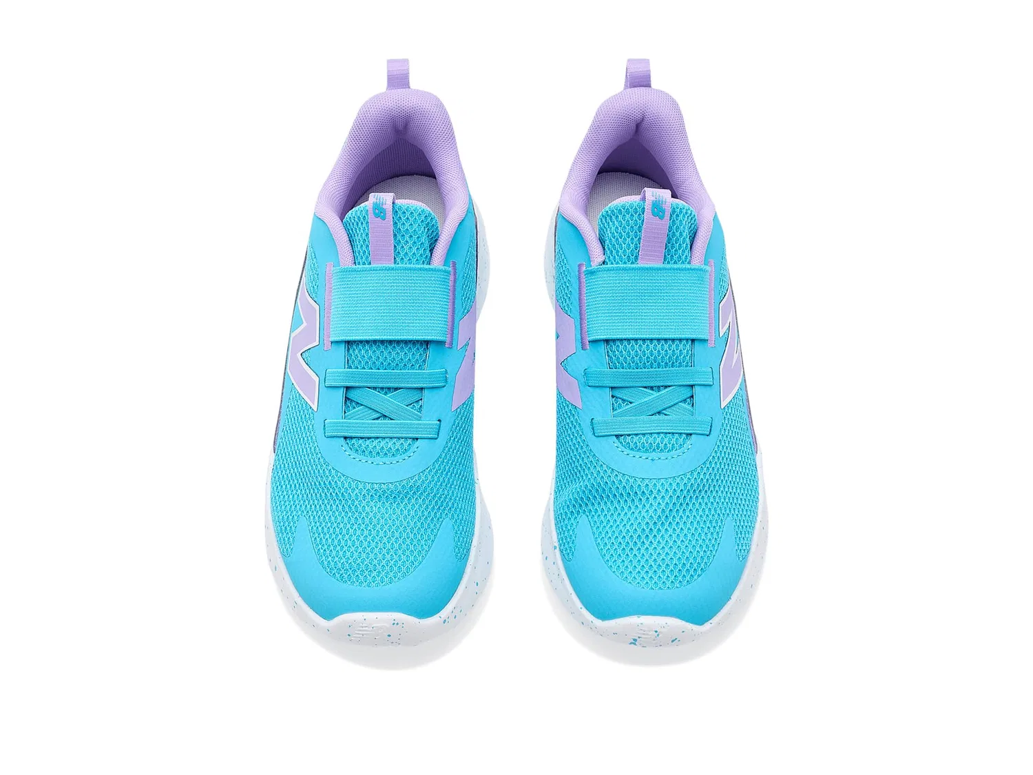 Кроссовки 468 Slip-On (для маленьких детей) New Balance Kids, Blue Glaze/Lilac Glo — фото 3