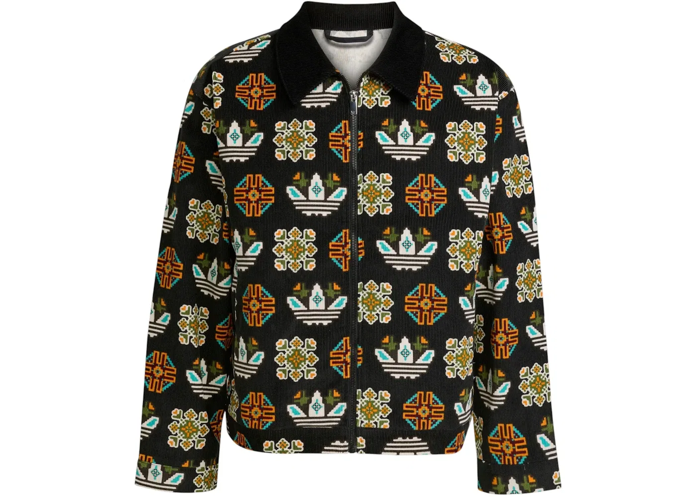Мужская куртка-бомбер с принтом Adidas, Black