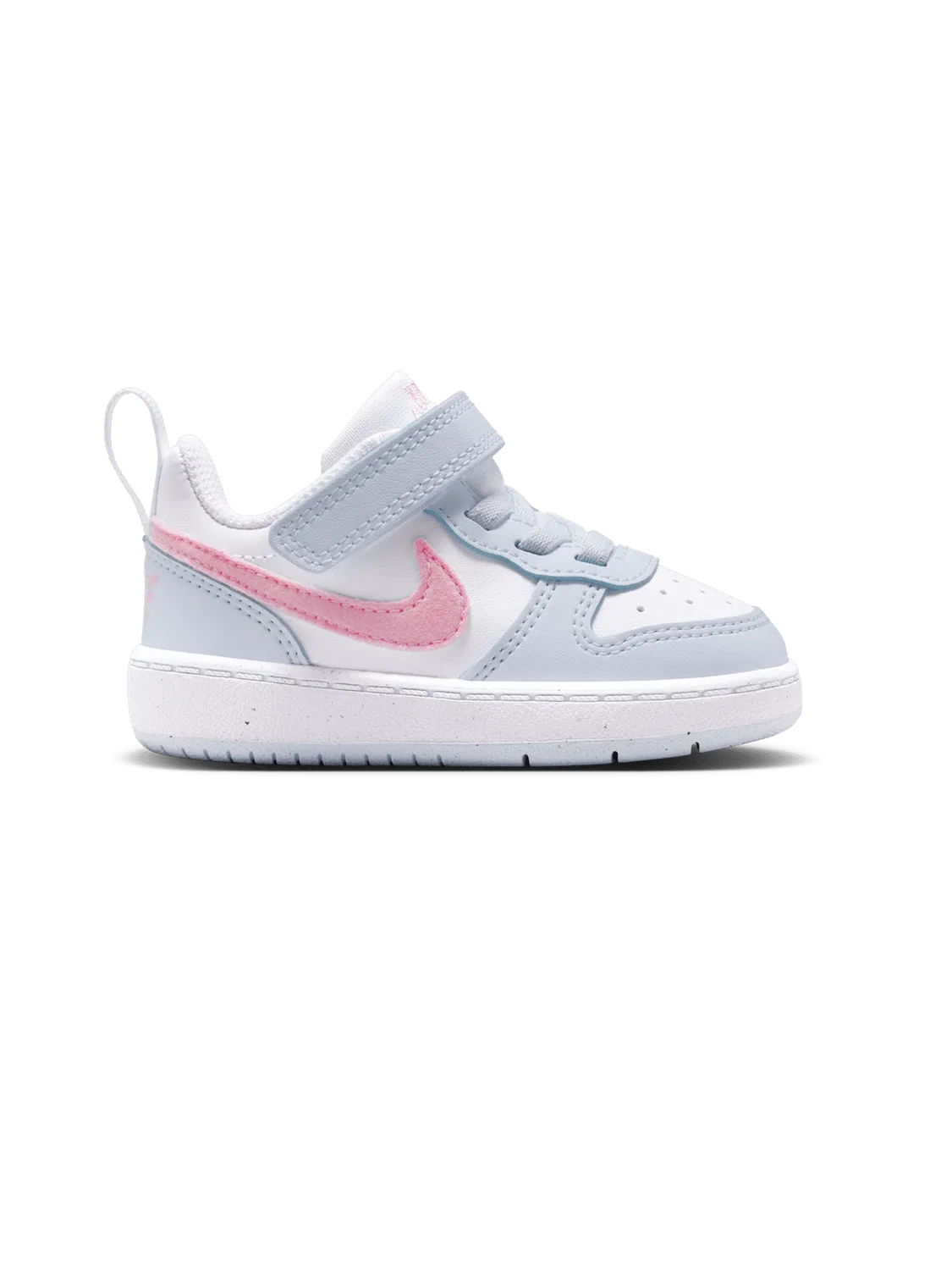 Детские кроссовки на липучке Nike COURT BOROUGH LOW ESS+ TD, синий