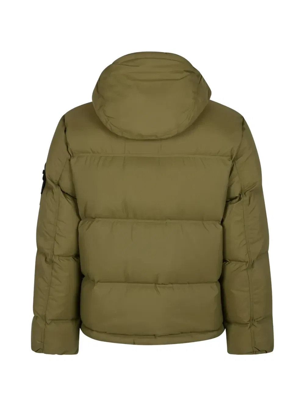 4100013 матовая куртка-пуховик из рипстопа Cordura Advanced-Fabrics Stone Island, зеленый — фото 2