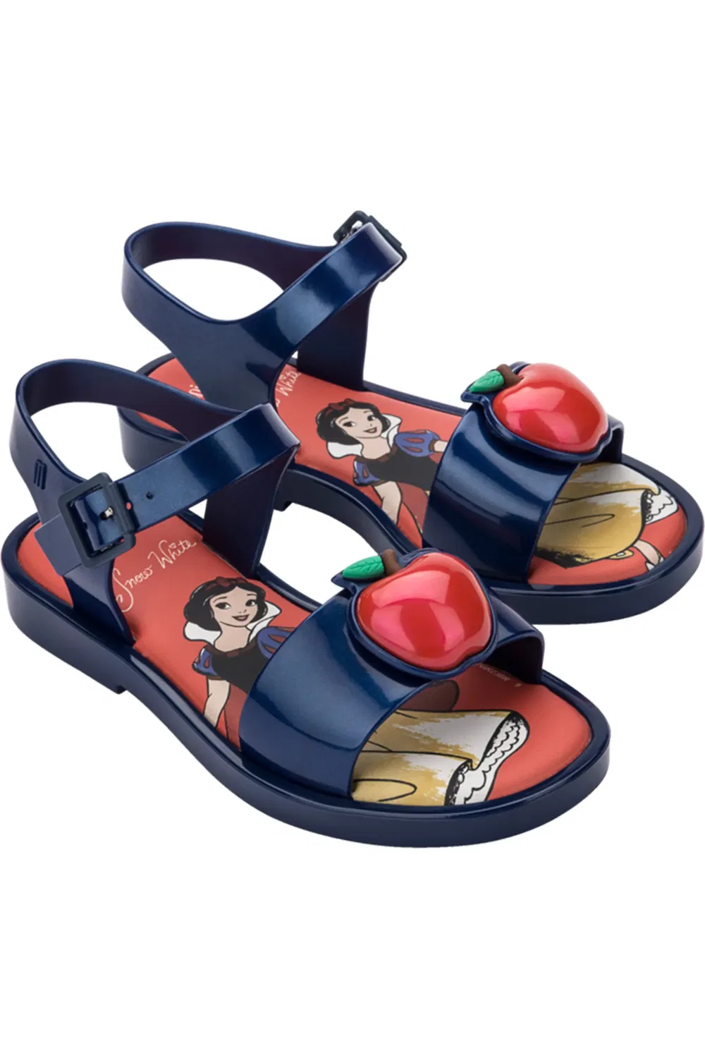 Сандалии детские с принцессой Дисней Mar Jelly Mini Melissa, красный
