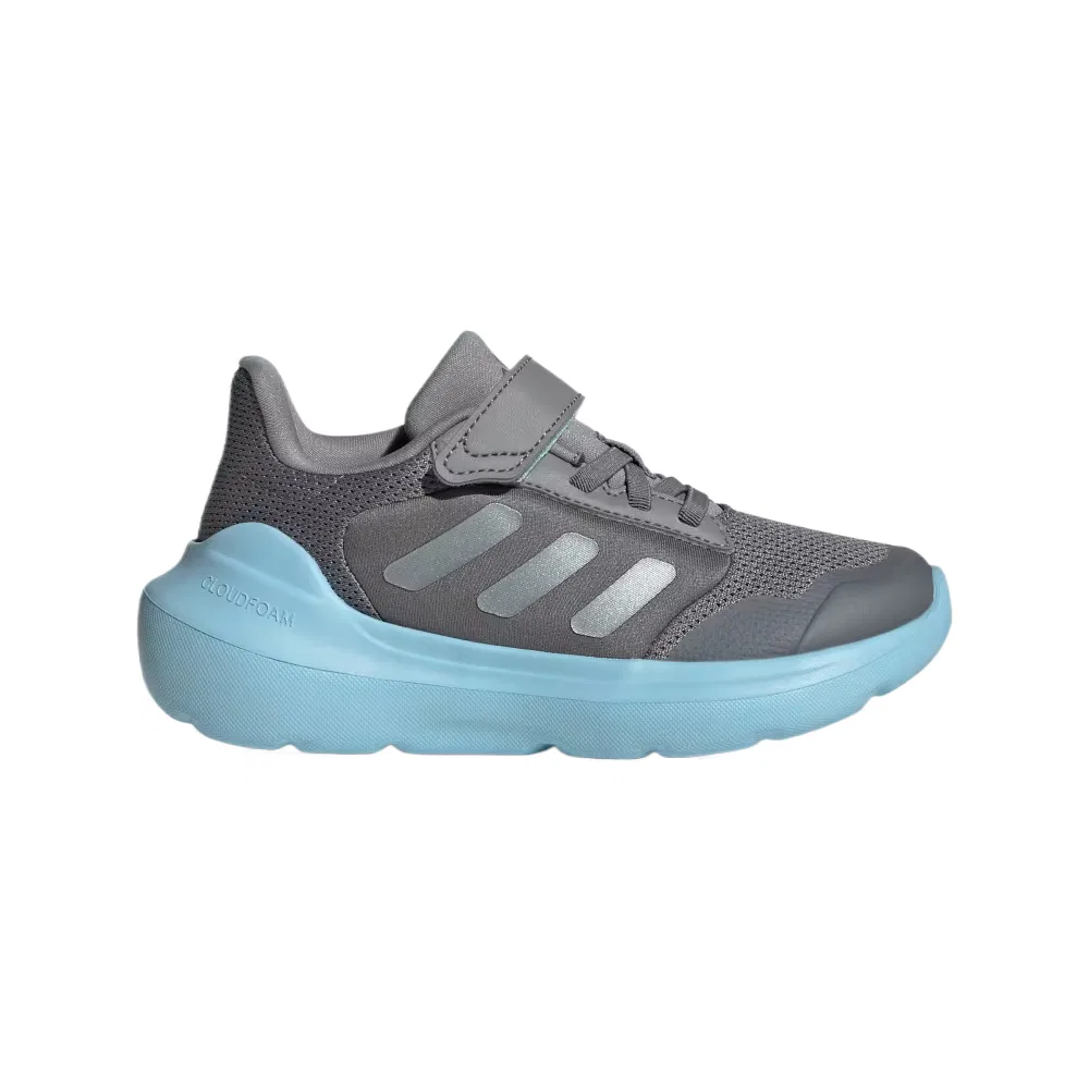 Детские беговые кроссовки с сетчатым верхом TENSAUR RUN 2.0 Adidas, Grey Three/Iron Metallic/Ice Blue — фото 3