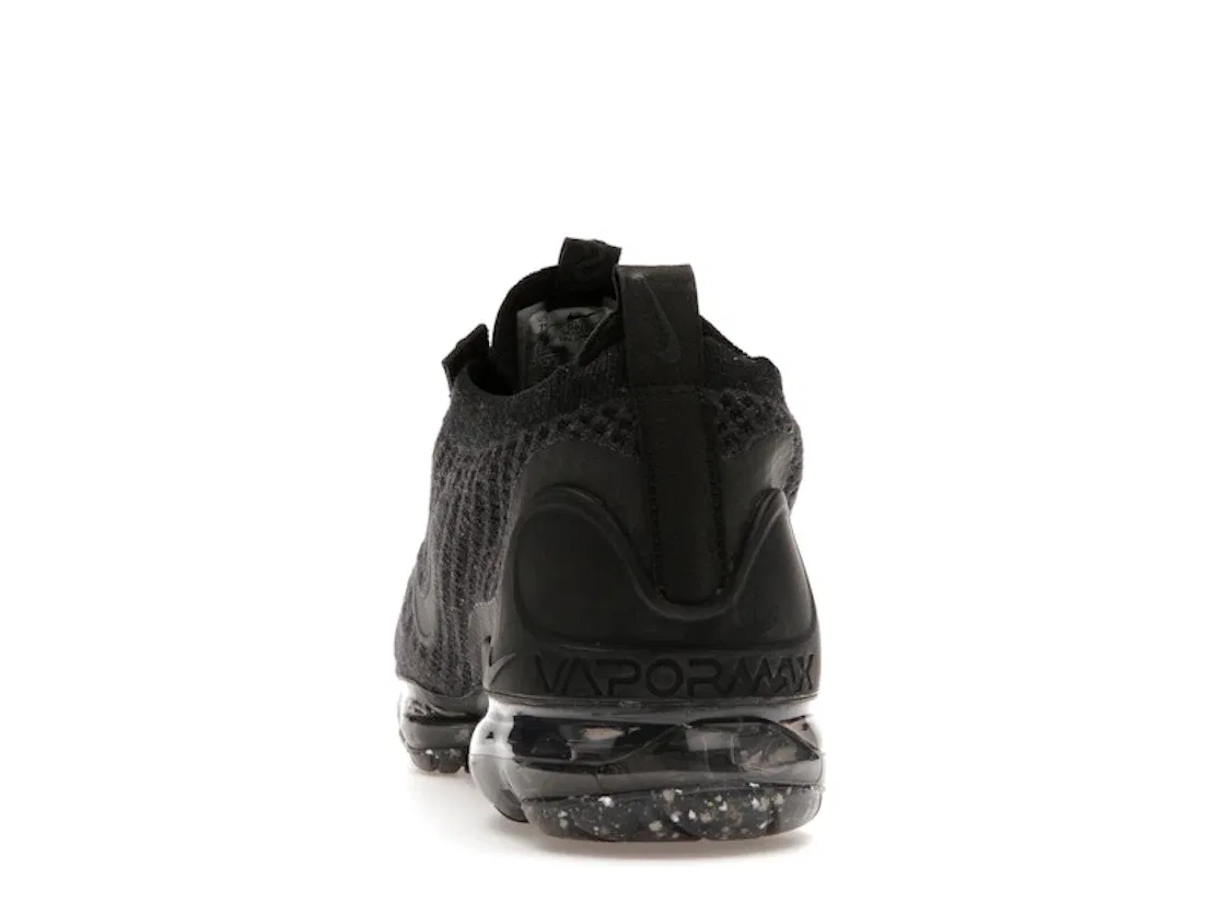 Детские кроссовки для активного отдыха Nike Air VaporMax 2021 FK, Black/Black/Anthracite/Black — фото 4