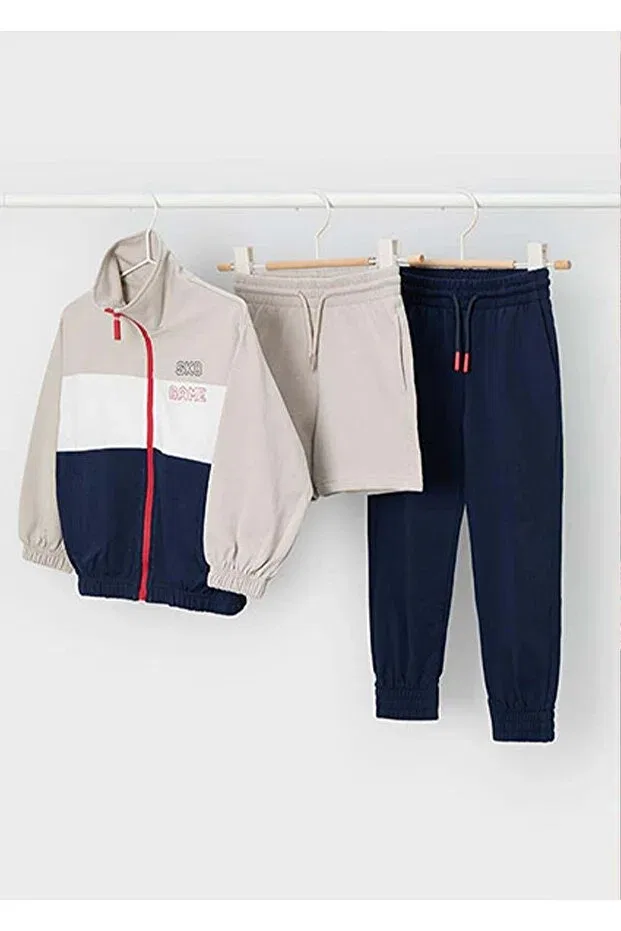 Детский комплект для мальчиков с капюшоном Mayoral, Navy Blue