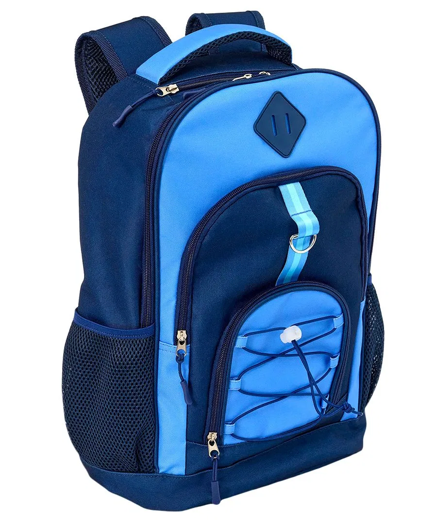 Комплект из 2 предметов: рюкзак и ланч-бокс Color-Block Extreme Nation, Blue Multicolor — фото 4