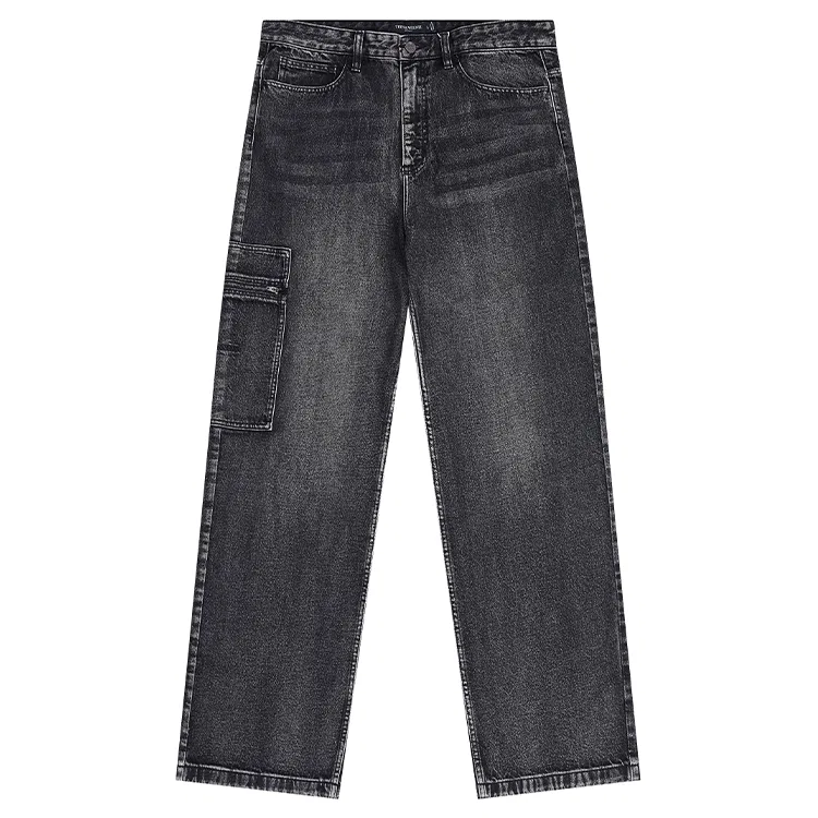 Детские джинсы прямого кроя с эффектом потертости Yellow Mud Denim Teenie Weenie Men, Yellow Mud Denim — фото 3