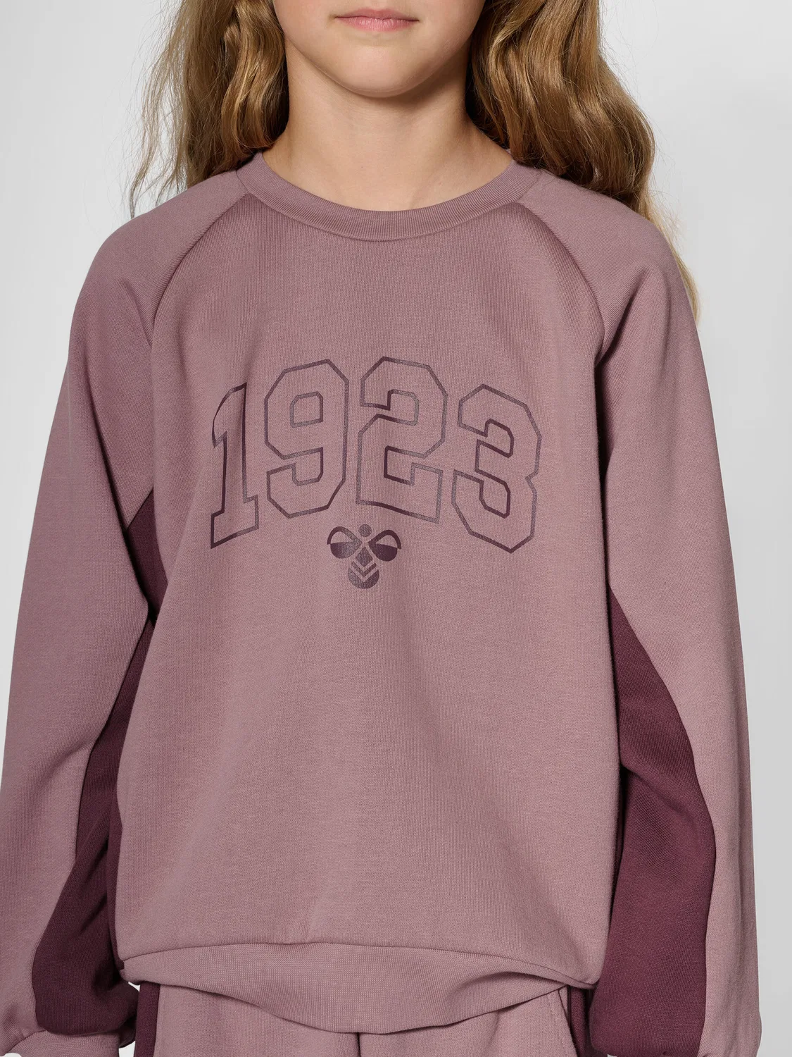Детский свитшот с длинным рукавом Hmlkanna E-Sport Hummel, Violett Malvenfarben — фото 4