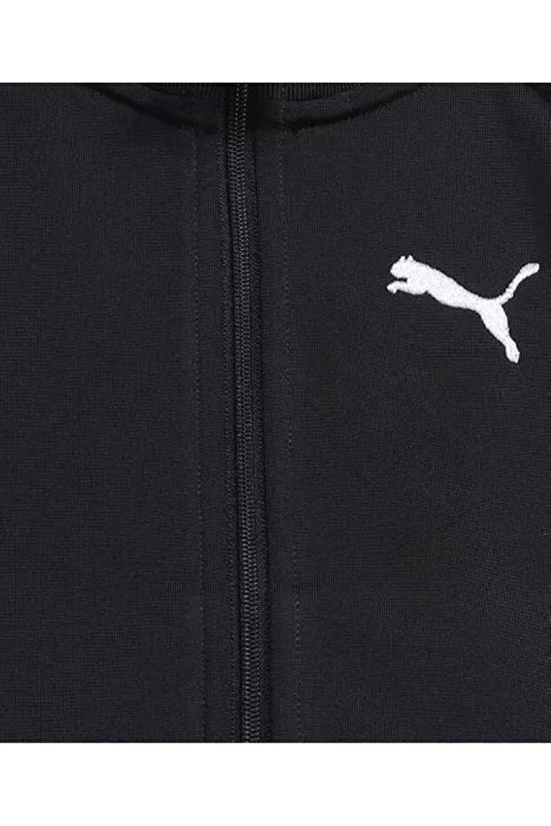 Детский спортивный костюм для девочек с длинным рукавом T7 Always On Suit Puma, Black — фото 3
