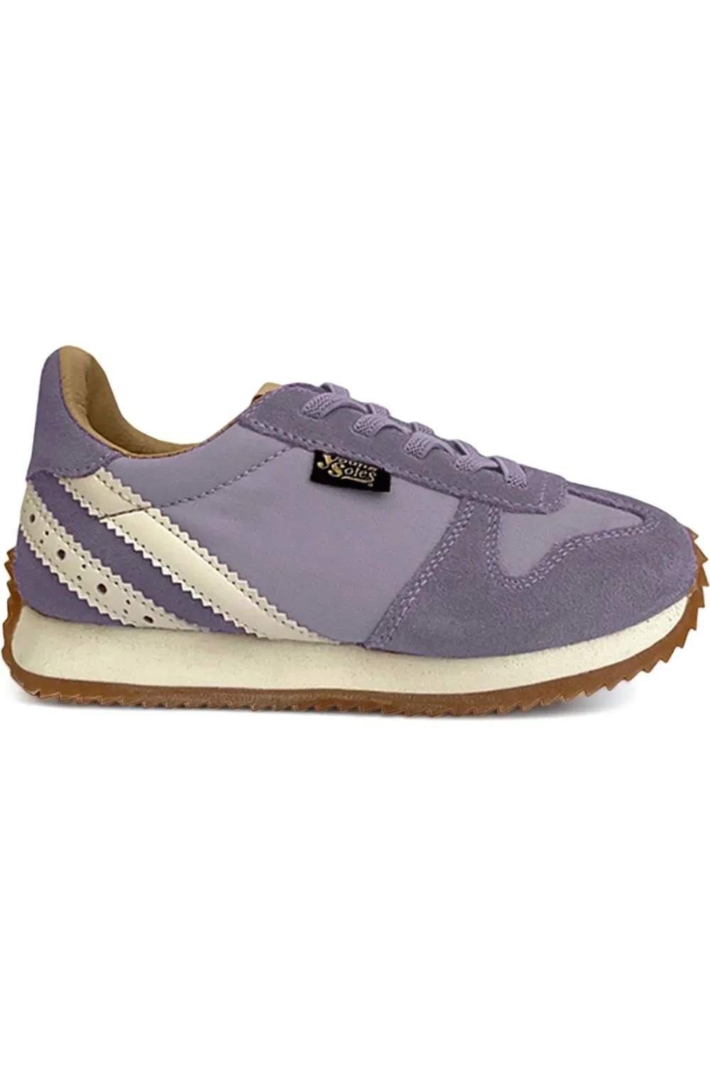 Детские кроссовки классические Keegan Young Soles, Lilac — фото 2